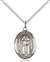 St. Matthias the Apostle Medal<br/>8331 Oval, Sterling Silver
