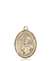 St. Rene Goupil Medal<br/>8334 Oval, 14kt Gold