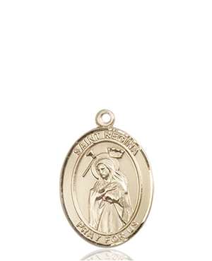 St. Regina Medal<br/>8335 Oval, 14kt Gold