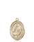 St. Catherine of Sweden Medal<br/>8336 Oval, 14kt Gold