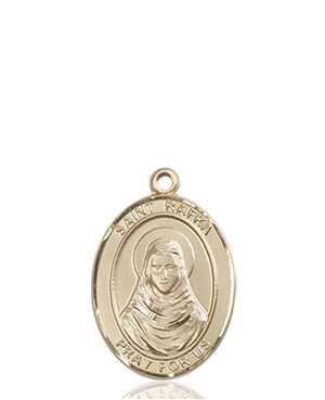 St. Rafka Medal<br/>8338 Oval, 14kt Gold