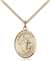 St. Clement Medal<br/>8340 Oval, Gold Filled
