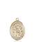 St. Felicity Medal<br/>8341 Oval, 14kt Gold