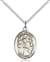 St. Felicity Medal<br/>8341 Oval, Sterling Silver