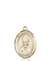 St. Anselm of Canterbury Medal<br/>8342 Oval, 14kt Gold