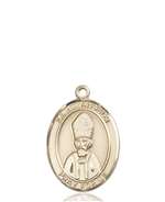St. Anselm of Canterbury Medal<br/>8342 Oval, 14kt Gold