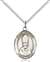 St. Anselm of Canterbury Medal<br/>8342 Oval, Sterling Silver