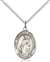 St. Catherine of Alexandria Medal<br/>8343 Oval, Sterling Silver