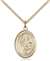 St. Joachim Medal<br/>8348 Oval, Gold Filled