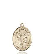 St. Joachim Medal<br/>8348 Oval, 14kt Gold