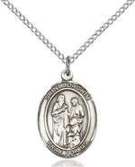 St. Joachim Medal<br/>8348 Oval, Sterling Silver