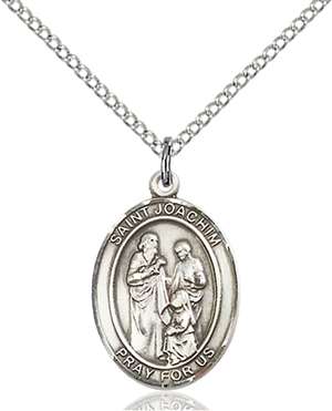 St. Joachim Medal<br/>8348 Oval, Sterling Silver