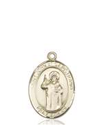 St. John Of Capistrano Medal<br/>8350 Oval, 14kt Gold