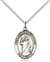 St. John of Capistrano Medal<br/>8350 Oval, Sterling Silver