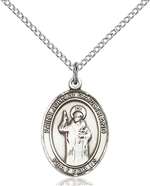 St. John of Capistrano Medal<br/>8350 Oval, Sterling Silver