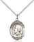 Pope Saint Eugene I Medal<br/>8352 Oval, Sterling Silver