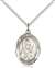 St. John Chrysostom Medal<br/>8357 Oval, Sterling Silver