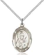 St. John Chrysostom Medal<br/>8357 Oval, Sterling Silver