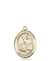 St. John Licci Medal<br/>8358 Oval, 14kt Gold