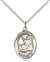 St. John Licci Medal<br/>8358 Oval, Sterling Silver