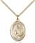 St. Paula Medal<br/>8359 Oval, Gold Filled