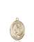 St. Paula Medal<br/>8359 Oval, 14kt Gold