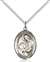 St. Paula Medal<br/>8359 Oval, Sterling Silver