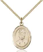 St. Josephine Bakhita Medal<br/>8360 Oval, Gold Filled