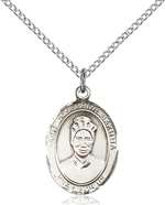 St. Josephine Bakhita Medal<br/>8360 Oval, Sterling Silver