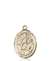 St. Edwin Medal<br/>8361 Oval, 14kt Gold