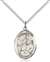 St. Edwin Medal<br/>8361 Oval, Sterling Silver