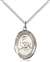 St. Josemaria Escriva Medal<br/>8362 Oval, Sterling Silver