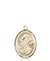 St. Fina Medal<br/>8364 Oval, 14kt Gold