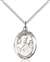 St. Kieran Medal<br/>8367 Oval, Sterling Silver