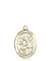 St. Vitus Medal<br/>8368 Oval, 14kt Gold