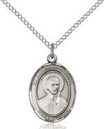St. John Berchmans Medal<br/>8370 Oval, Sterling Silver