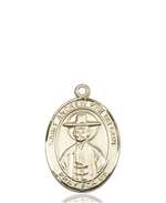 St. Andrew Kim Taegon Medal<br/>8373 Oval, 14kt Gold