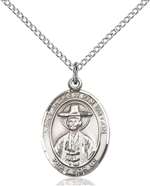 St. Andrew Kim Taegon Medal<br/>8373 Oval, Sterling Silver