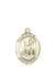 St. Honorius Medal<br/>8376 Oval, 14kt Gold