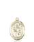 St. Uriel Medal<br/>8378 Oval, 14kt Gold