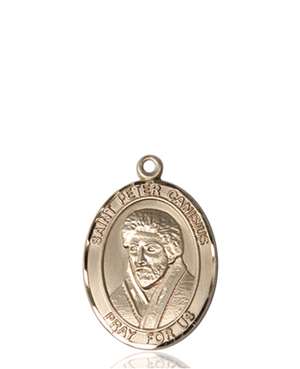 St. Peter Canisius Medal<br/>8393 Oval, 14kt Gold