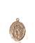 St. Paul the Hermit Medal<br/>8394 Oval, 14kt Gold