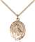 St. Daria Medal<br/>8396 Oval, Gold Filled