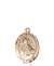 St. Daria Medal<br/>8396 Oval, 14kt Gold