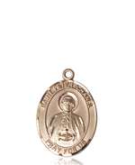 St. Peter Chanel Medal<br/>8397 Oval, 14kt Gold