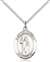 St. Columbkille Medal<br/>8399 Oval, Sterling Silver