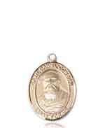 St. Daniel Comboni Medal<br/>8400 Oval, 14kt Gold