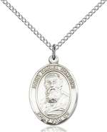 St. Daniel Comboni Medal<br/>8400 Oval, Sterling Silver