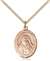 St. Alphonsa Medal<br/>8406 Oval, Gold Filled