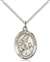 St. Margaret of Scotland Medal<br/>8407 Oval, Sterling Silver